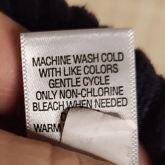 Croft & Barrow Purple Quilted Full Zip Sweater Medium - Picture 5 of 6